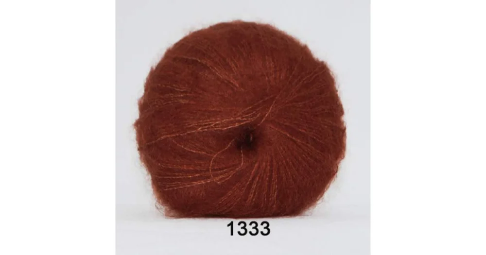 Silk Kid Mohair 1333 terrakotta Nyhet