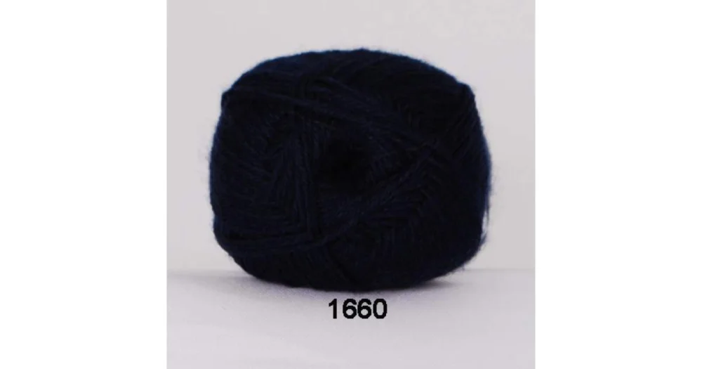 Bamboo Wool 1660 marinblå Billig