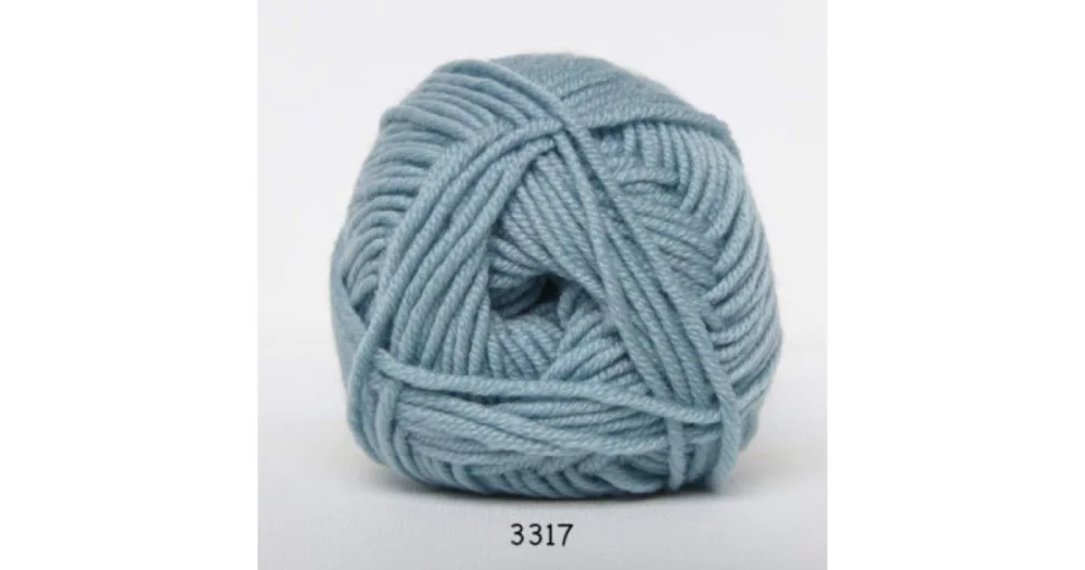 Extrafine Merino 120 3317 ljusturkos Rea