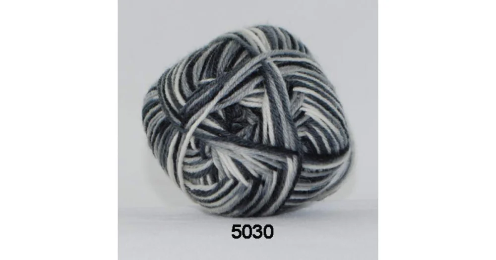 Sock 4 5030 gråsten jacquard Begränsad tid