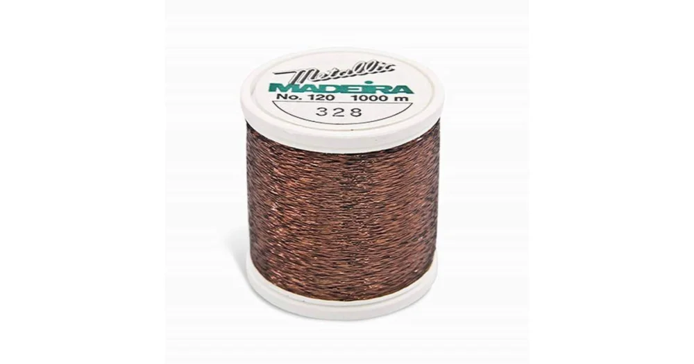 Metallic Madeira 328 brun Begränsat antal