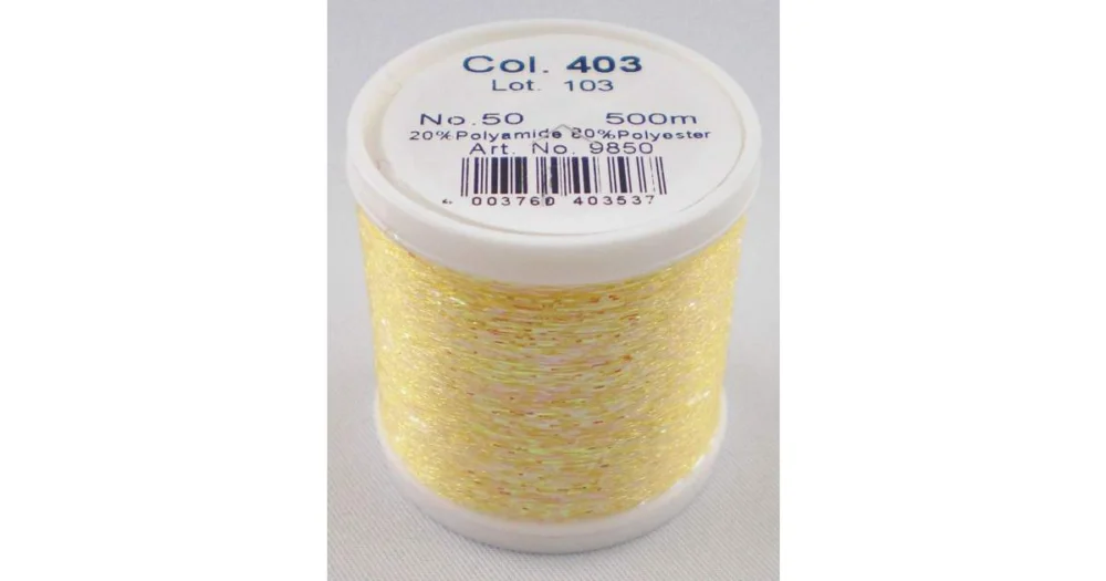 Metallic Madeira 403 gul skimmer Handla nu