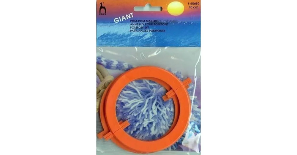 Pompom-maker 10 cm medium Rabatter