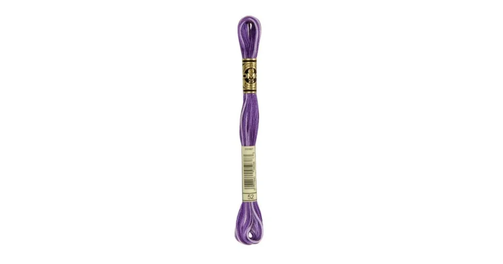 Trygg betalning DMC Moulinégarn 0052 lila ombre