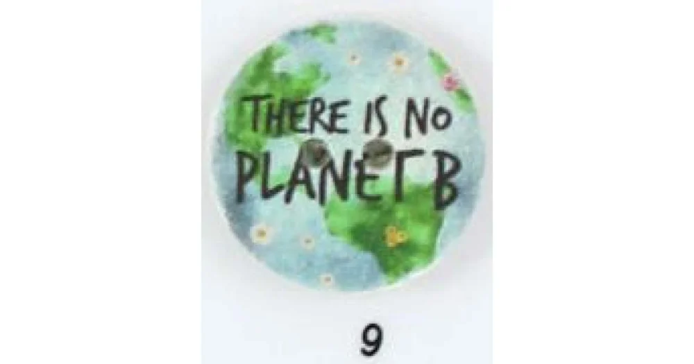 Knapp 009 There is no planet B 25 mm Fynd