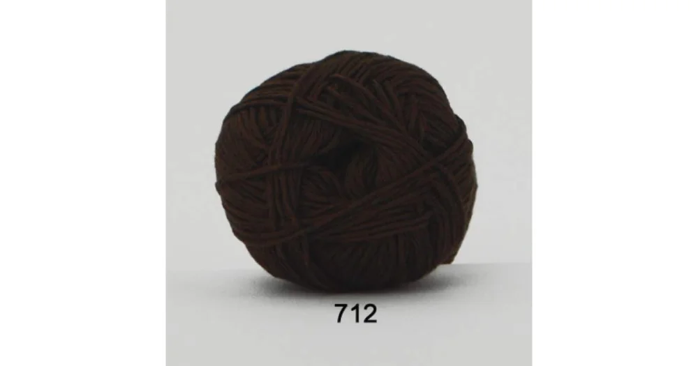 Green Cotton Linen 0712 mörkbrun Fynd