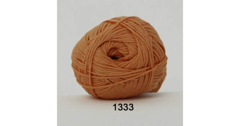 Green Cotton Linen 1333 ljus orange Kampanjpris