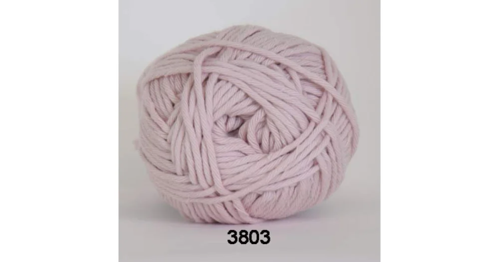 Cotton 8/8 3803 puderrosa Populärt val