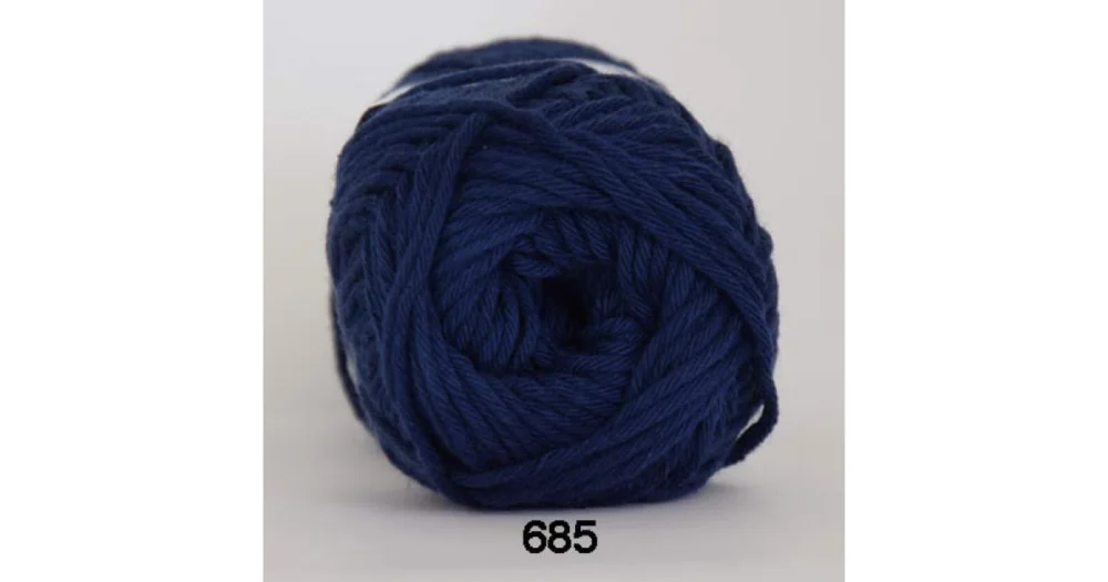 I lager Cotton 8/8 0685 marinblå