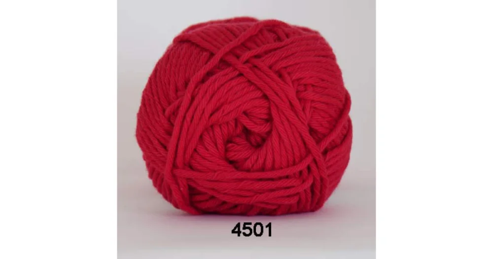 Cotton 8/8 4501 tomteröd Billigare