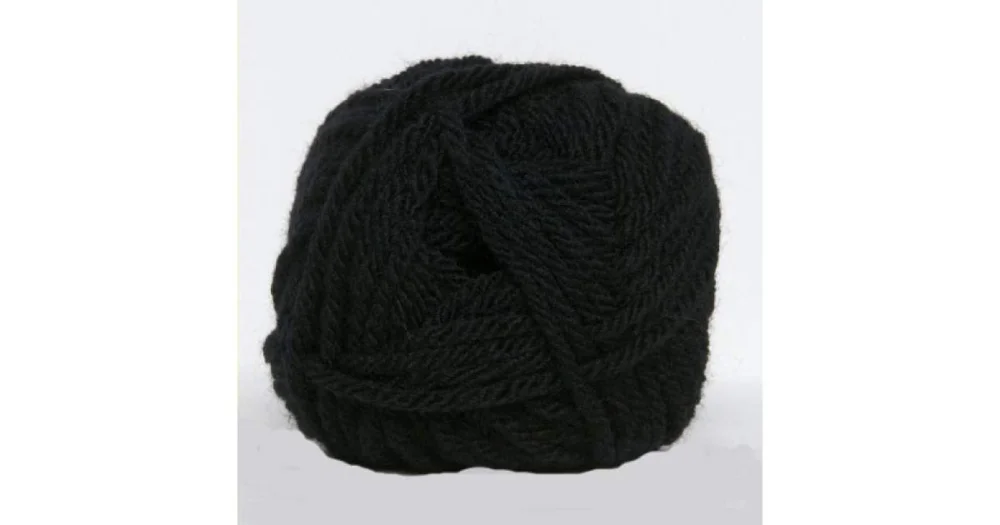 Trygg betalning Nanoq Wool Superwash 0500 svart