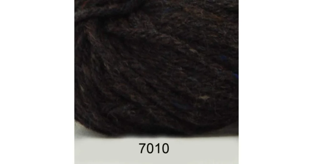New life wool 7010 melerad kaffe Nedsatt pris