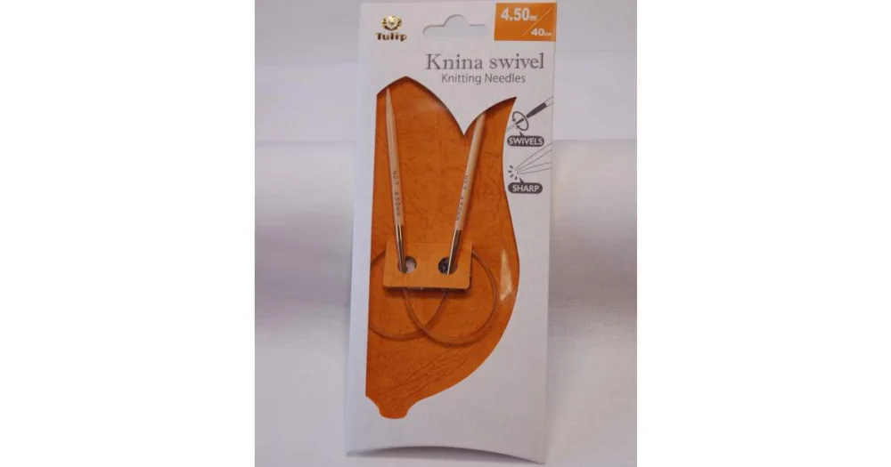 Sista chansen Rundsticka swivel4,5 mm 40 cm Tulip