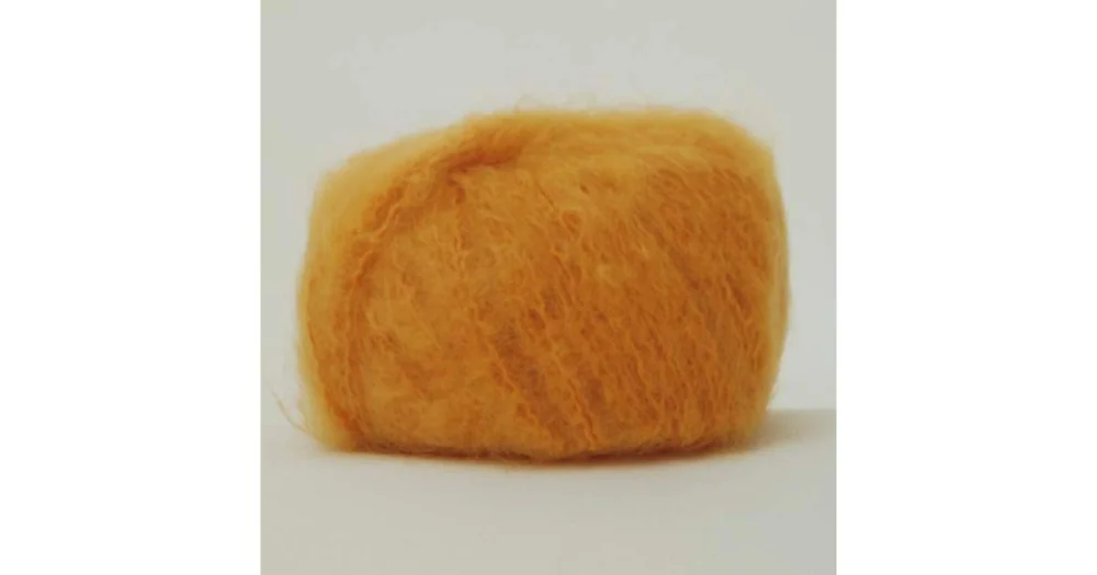 Expressleverans Roselinde Kid Mohair 2081 gul