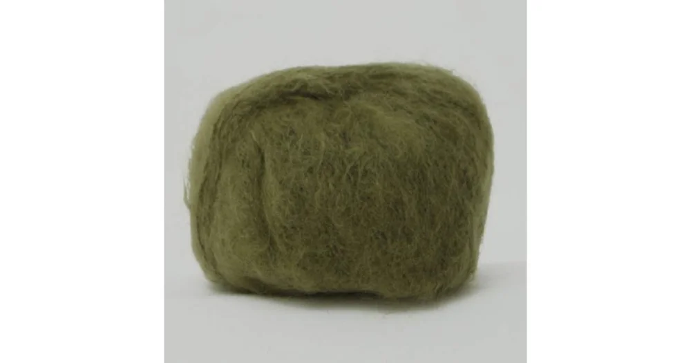 Populärt val Roselinde Kid Mohair 2636 grön