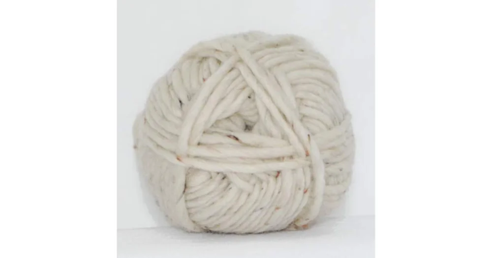 Natur uld 1001 naturvit tweed Rabatt