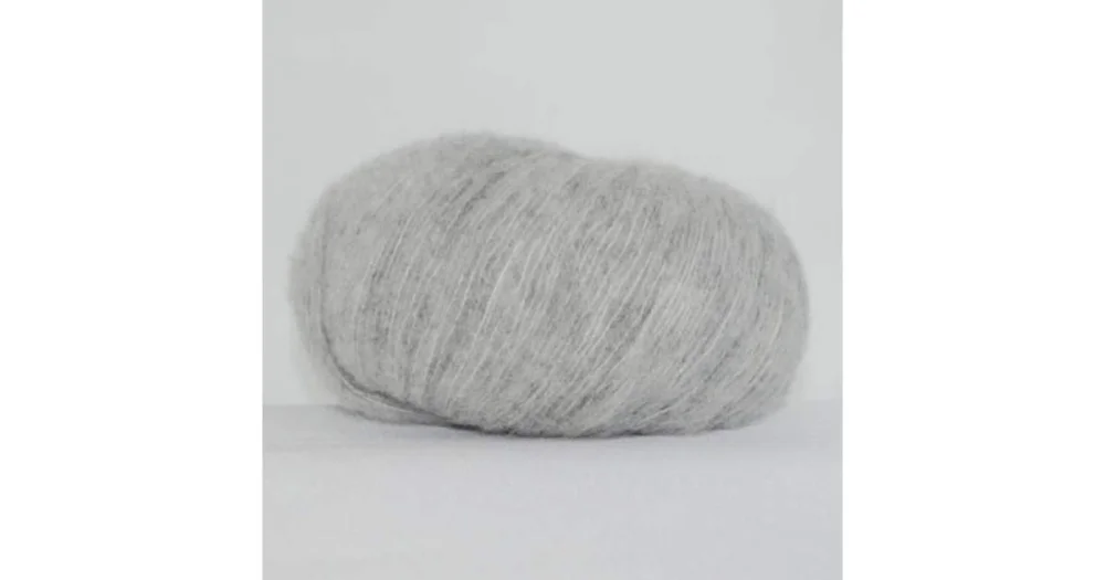 Erbjudande Brushed Baby Alpaca 0434 ljusgrå