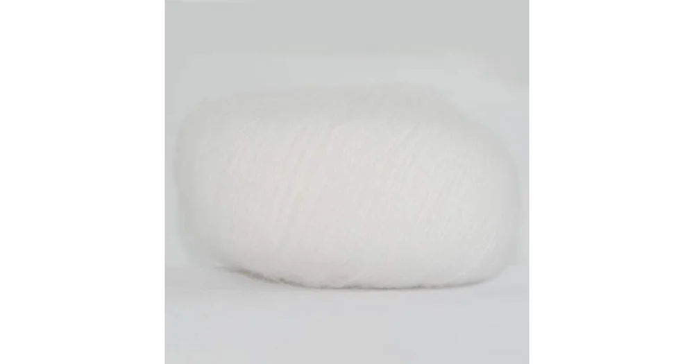 Lågt pris Brushed Baby Alpaca 1090 vit
