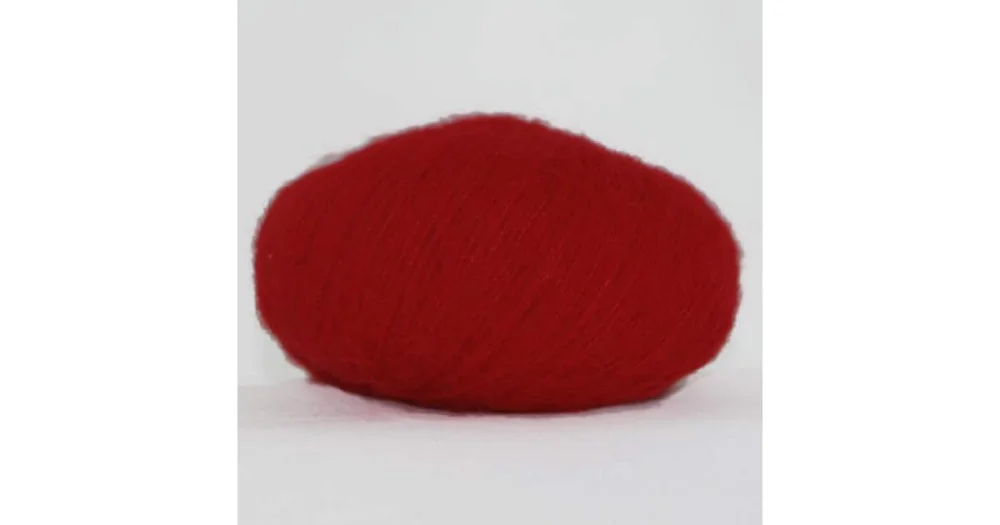 Brushed Baby Alpaca 2060 röd Outlet