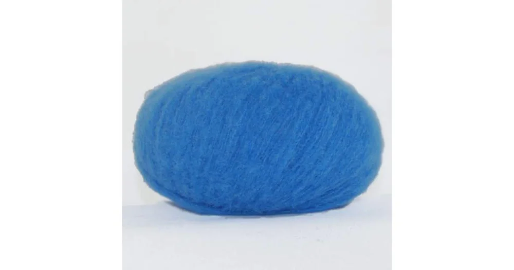 Brushed Baby Alpaca 2439 blå Billig
