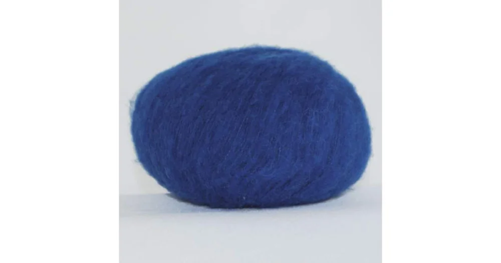Brushed Baby Alpaca 1680 kornblå Rabatt