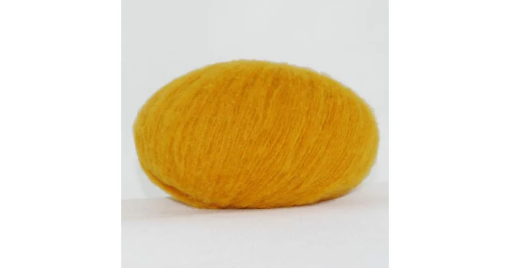 Köp online Brushed Baby Alpaca 3810 senap