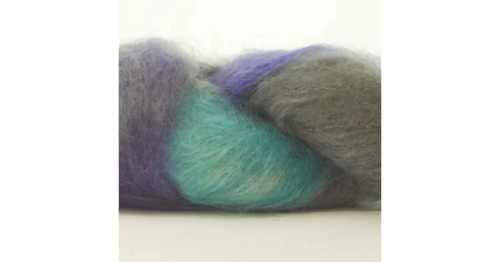 Billigare Hjerte Kid Mohair hand-dyed 0002