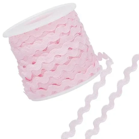 Zick-zackband 5mm rosa Beställ idag