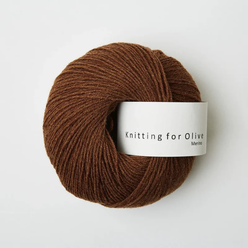Populär Dark Cognac / Mørk Cognac - Merino