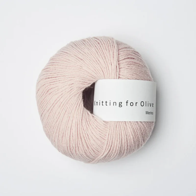 Soft Rose / Puderrosa - Merino Rabatter