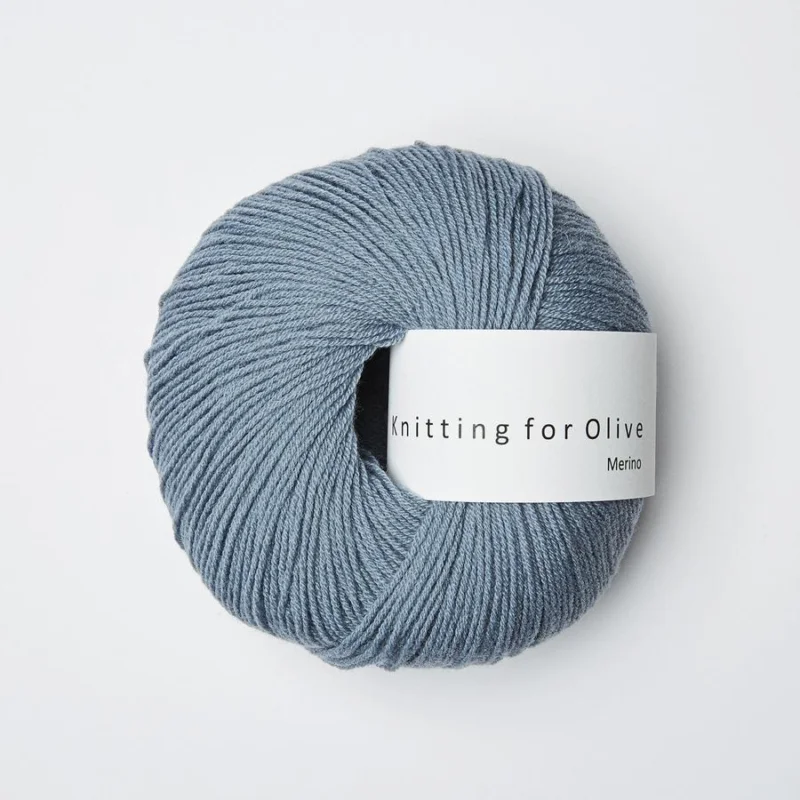 Begränsad tid Dusty Dove Blue / Støvet Dueblå - Merino