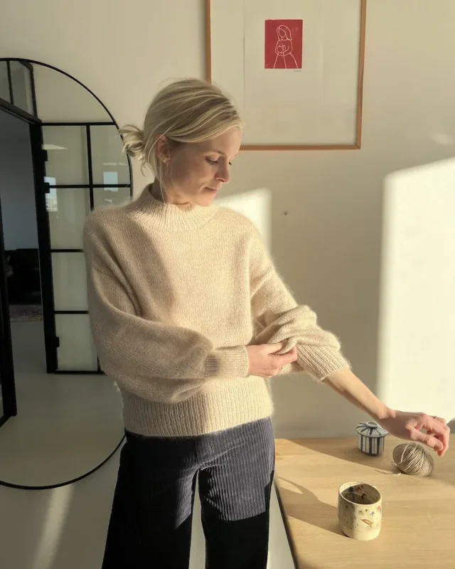 Nyhet Ballongsweater - PetiteKnit