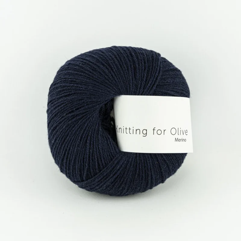 Navy Blue / Marineblå - Merino Fynd