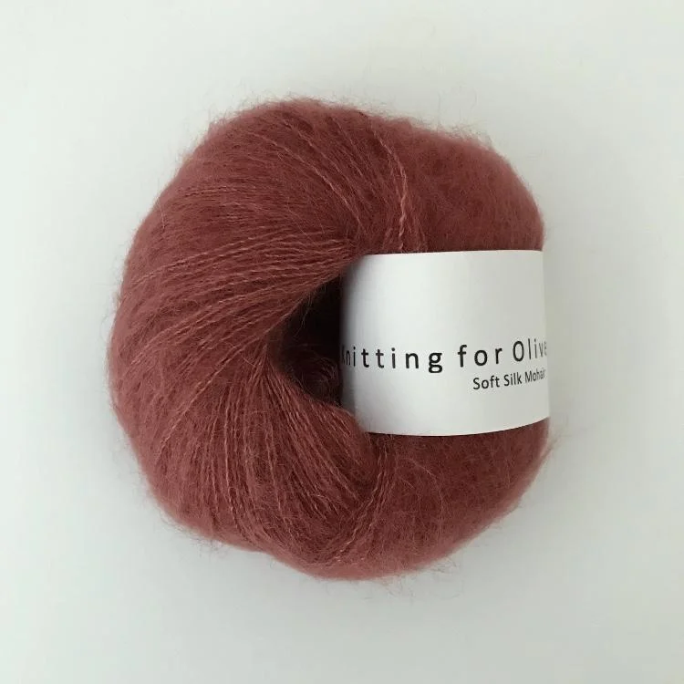Köp nu Forest Berry / Støvet Skovbær - Soft Silk Mohair