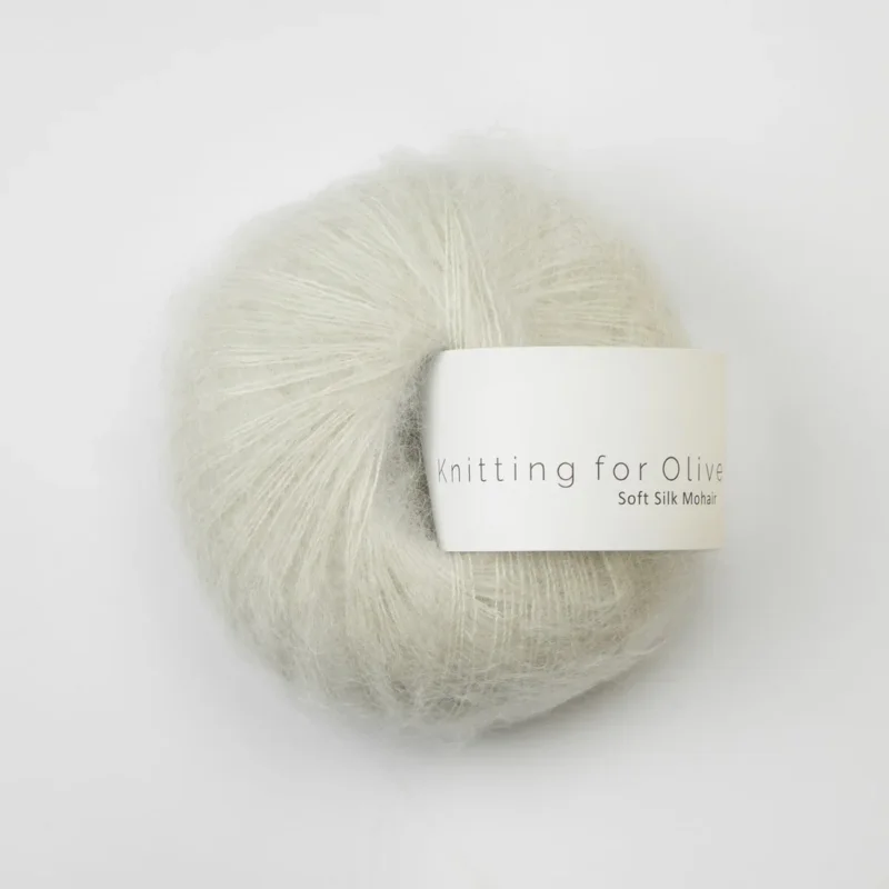 Cream / Fløde - Soft Silk Mohair Endast denna vecka