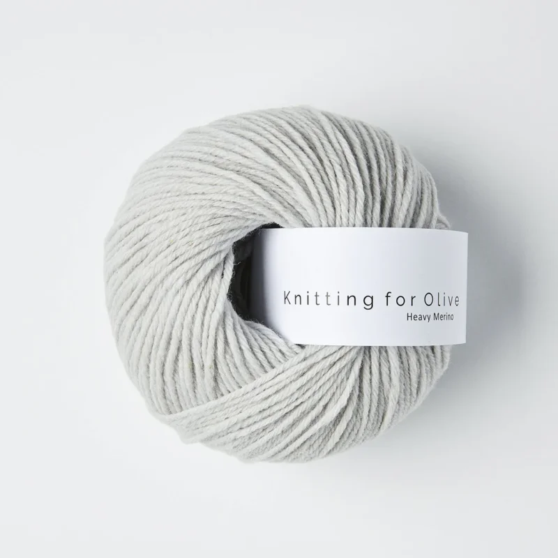 Pearl Grey / Perlegrå - Heavy Merino Reapris
