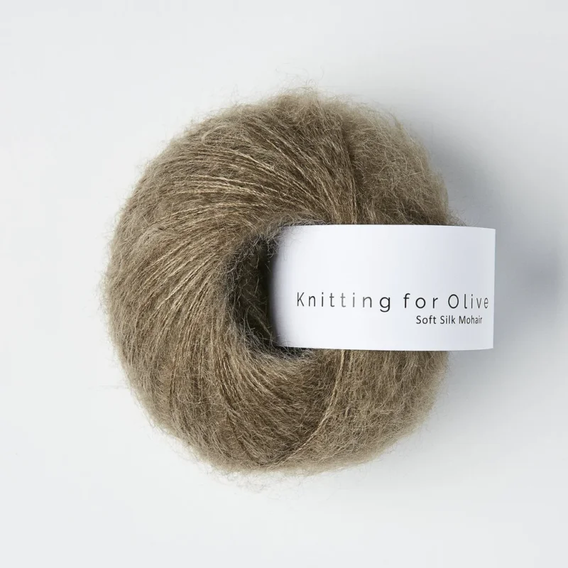 Fynd Hazel / Hasselnød - Soft Silk Mohair