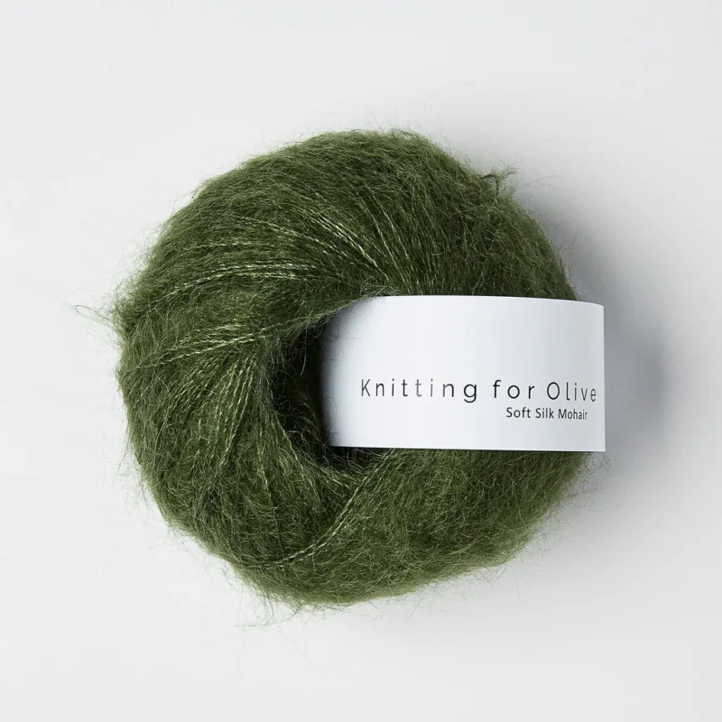 Erbjudande Bottle Green / Flaskegrøn - Soft Silk Mohair