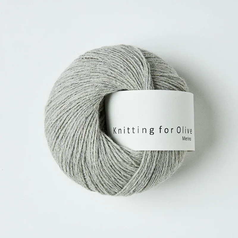 risnedsättning Pearl Gray / Perlegrå - merino