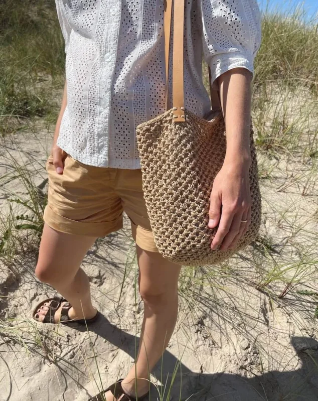French Market Bag - PetiteKnit Populärt val