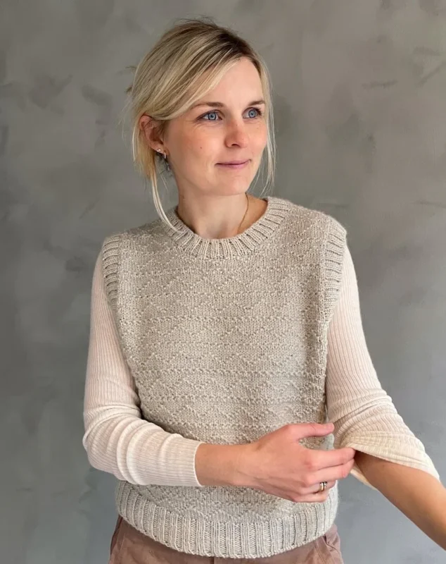 Lågt pris Sille Slipover - PetiteKnit