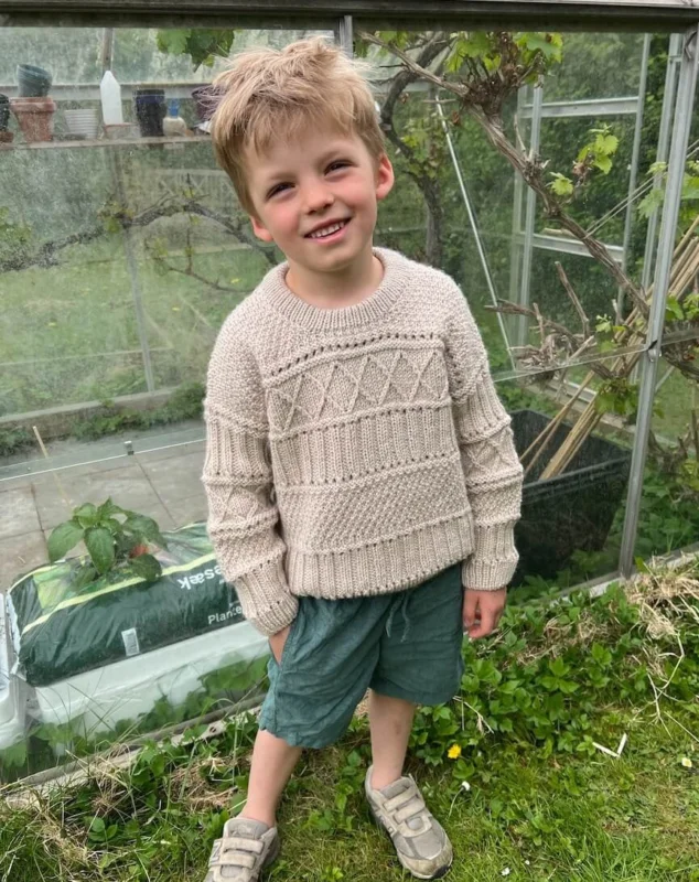 Ingrid Sweater Junior - PetiteKnit Begränsat erbjudande