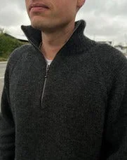 Zipper Sweater Light Man - PetiteKnit Utförsäljning