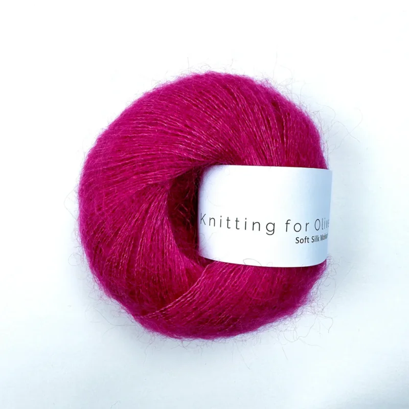 Pink Daisies / Bellispink - Soft Silk Mohair Köp nu