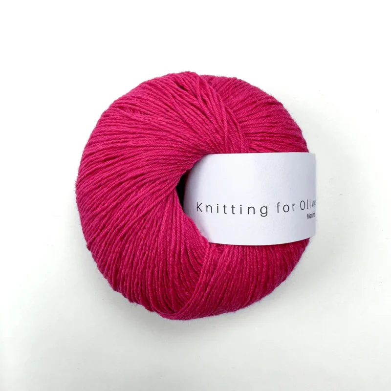 Pink Daisies / Bellispink - Merino Begränsat antal