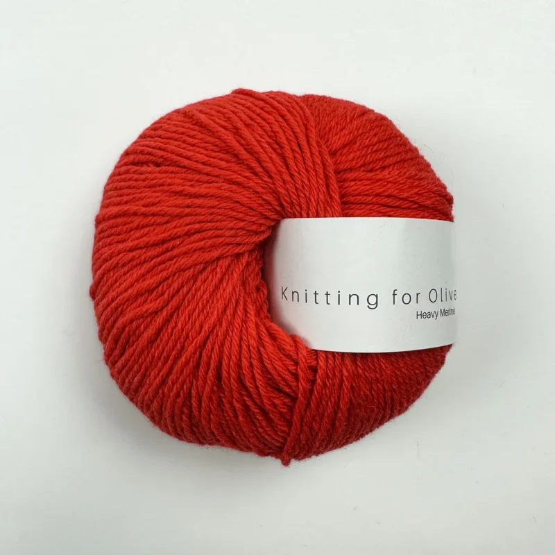 Beställ idag Blood Orange / blodapelsin - Heavy Merino
