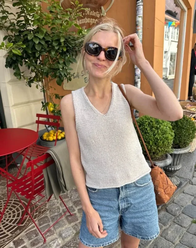 Snabb leverans Alice Top - PetiteKnit