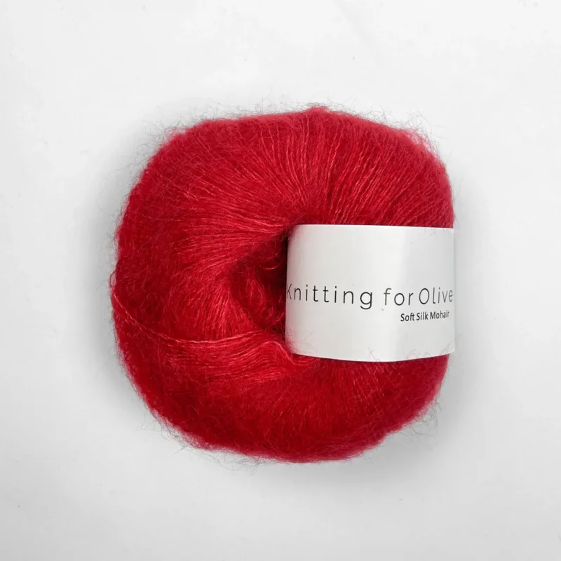 Red Currant / Ribsrød - Soft Silk Mohair Beställ idag