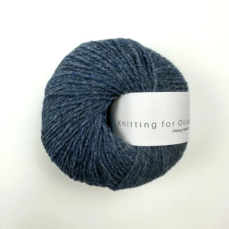 Endast idag Blue Jeans / Blå Jeans - Heavy Merino
