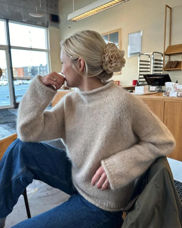 Populär Cloud Sweater- PetiteKnit